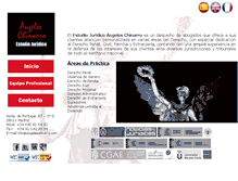 Tablet Screenshot of angeleschinarro.com